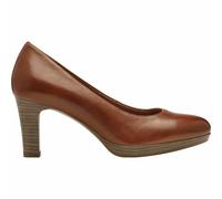 Tamaris Women Classic Court Shoes, Ladies Court Shoes,TOUCHit-Footbed,Office,Closed,Elegant,Noble,Comfortable,Business Shoe,Cognac,39 EU