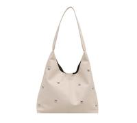 Leather Hoboes Bags For Women Soft Shoulder Purse Slouchy Toted Handbags Crescents Shoulder Bags Punk Underarm Purses Hoboes Toted Handbags For Women