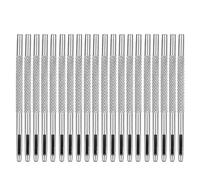 Leather Hole Punch, Durable High Carbon Steel Leather Punch Tool 20Pcs Leather Stitching Punch Anti Slip Assorted Sizes Leather Hole Punch Tool (2mm)