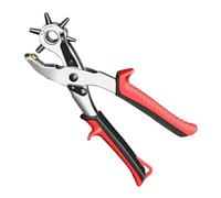 Leather Hole Puncher | Heavy Duty Leather Belt Hole Punch Tool | 360 Degree Rotatable Eyelet Press Crafting Supplies for Home Saddles Workshop Handicraft Enthusiasts Shoes