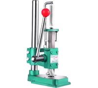 Leather Hole Puncher Manual Arbor Press - Multifunction Hand Punch for Wood, Aluminum, Plastic - Desktop Mute Tool for Handicrafts, Shoes, Hats, Food Hardware
