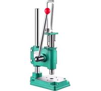 Leather Hole Puncher Manual Arbor Press - Multifunction Hand Punch for Wood, Aluminum, Plastic - Desktop Mute Tool for Handicrafts, Shoes, Hats, Food Hardware