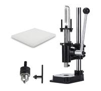 Leather Hole Puncher With 1.5-13mm Clamping Chuck, Vertical Hand Punching Machine, Manual Press Puncher Punch Tools, For DIY Leather Craft Punching Holes(Color:Set of 2)