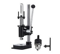 Leather Hole Puncher With 1.5-13mm Clamping Chuck, Vertical Hand Punching Machine, Manual Press Puncher Punch Tools, For DIY Leather Craft Punching Holes(Color:Set of 1)