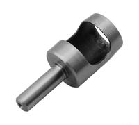 Leather Hole Punching Tool, Hollow Drill Bit for Plastic Carton Sponge - for HSS 2-25mm Leather Punch with 0.01mm Concentricity, Silver(2mm)