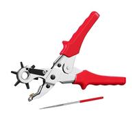 Leather Hole Punching Tool Stainless Steel Belt Hole Puncher Adjustable Punching Tool Pliers Leather for Belt