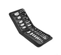 Leather Hollow Punch Set 12PCS For Craft Projects Including For Belt, Watch Band, And Gasket, Heavy Duty Carbon Steel Build(3-25mm)
