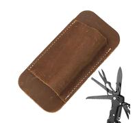 Leather Horizontal Sheath - Retro Belt Mounted Scabbard 8 Inch, Handmade Utility Holster Pouch, Traditional Outdoorsman Gear Organizer | Trekking Hiking Bushcraft Ranch Workwear