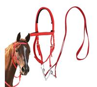 Leather Horse Flange - Adjustable Riding Strap, Classic Riding Flange, Comfortable Carrier | Flange by Hand, Durable Padded with Reins for the