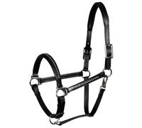 Leather horse halter with crystal Harry's Horse Finesse