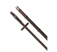 Leather horse reins Equestro Kris Plus BP