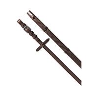 Leather horse reins Equestro Kris Plus NP