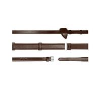 Leather horse reins with 7 holders Dy'on Hunter 5/8