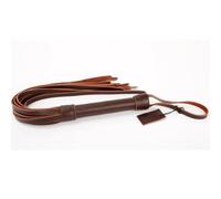 Leather Horse Whip Equestrian Riding Whip Long Horse Training Whip for Outdoor Riding Training Accessories