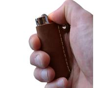 Leather Igniter Case | Igniter Case Keychain Pendant,Leather Keychain Igniter Protective Pouch, Rustic Case for/Standard Size Igniters
