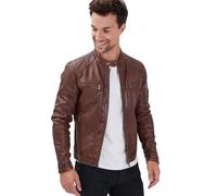 Leather jacket Daytona 73 Collins Lamb Paolo Marron XL