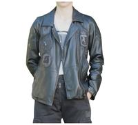 Leather Jacket - female - Aeronautica Militare - Leather Jackets - Black - S - Jackets S