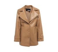 Leather Jacket - female - ROTATE Birger Christensen - Blazers - Beige - M - Jackets M