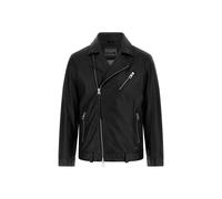 Leather jacket Guess Perfecto Noir 2XL
