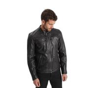 Leather jacket Iron & Resin Gafino Lamb Vita Noir M