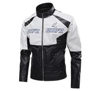 Leather Jacket Mens Black, Motorbike Jackets Biker Cafe Racer Retro Vintage Motorcycle Brown Distressed Motorbike Mens Bomber Jackets Uk Leather Coat Men Baseball Jacket Outwear Pu Coat