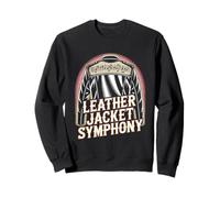 Leather Jacket Symphony Punk Rock Music Sweatshirt