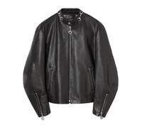 Leather jacket with Horsebit - male - Gucci - Leather Jackets - Black - XS - Jackets XS