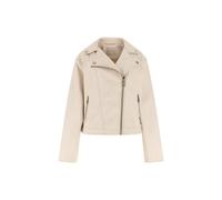 Leather jacket woman Guess Nada Vintage Biker Marron S