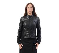 Leather jacket woman Guess New Fiammetta Noir L