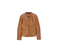 Leather jacket woman Salsa Jeans Basic Marron M