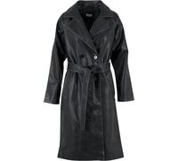 Leather jacket woman Urban Classics Trenchcoat Noir 4XL