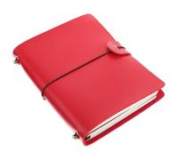 Leather Journal Book A5 Travel Notebook Portable Spiral Notepad for Worker and Conference Daily Planning