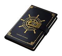 Leather Journal - Diary - A Secret Personal Notebook with Lock Password Nautical with Card Slot Pen | Notebook Journals Lock | for Teen Girls Women Men Zuha