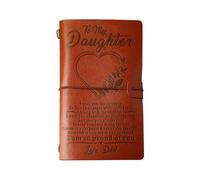 Leather Journal for Daughter, Writing Notebook for Teens, 6x8 Inches Vintage Leathers Journals with Premium Feature, Leather Material Journal, Daughter Journals with Elegant Design