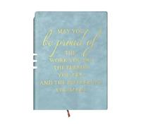 Leather Journal Notebook Motivational Journal Notepads Travel Notebook 100Sheets Lined for Employee Appreciation Present Planner
