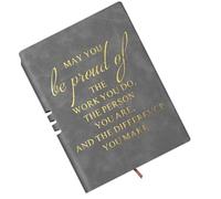 Leather Journal Notebook Motivational Journal Notepads Travel Notebook 100Sheets Lined for Employee Appreciation Present Planner