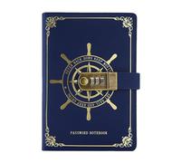 Leather Journal,Password Thick Paper 300 Pages | Writing Journal Notebook Lock Diary,for Teen Girls Adults Home Office School Dorm Travel Birthday Christmas