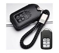Leather Key Cover Car Key Case For CRV For Pilot For Accord For Civic For Pilot For Fit For Freed Key Cover Cap(037-4M-S-B)