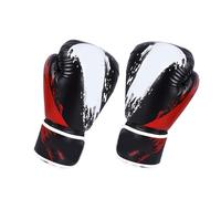 Leather Kickboxing Training Gloves Sparring Glove For Men Women Teens Kickboxing Boxing Workout Gym Fitness 10oz 6oz Breathable Boxing Gloves