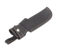Leather Knife Sheath for Belt - Chef Guard, Holster for 5 Inch Blade, Holder, Cover Sleeve, EDC Belt Organizer, Sheath for Meat Cleaver - Gifts for Men