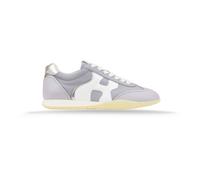 Leather Lace-Up Trainers with Logo Patch 2 1/2 UK