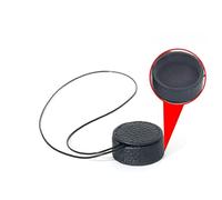 Leather Lens Cap for instax MiniEVO Cinema Camera Retro Leather Anti-Dust Anti-Scratches Camera Lens Cover with Anti-Lost Lanyard Accessories (Black)