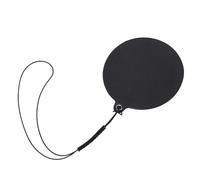 Leather Lens Cap Sticker with Precise Fit, Prevent Loss, Leather Made for Compact and Lightweight Instant Camera Lens Cap Protector, with 18cm Anti Lost Rope