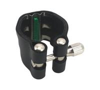Leather Ligature Closure, Saxophone Locking Clip, Soprano Alto Saxophone Clamp Clip, Portable Saxophone Mouthpiece with Ligature for Saxophone for Home, Dormitory, Street