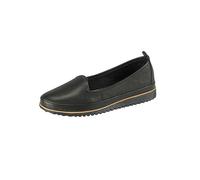 Leather Loafers Black