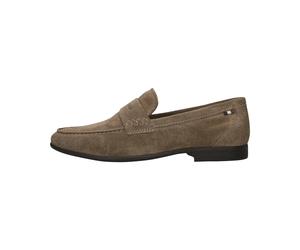 Leather loafers Bugatti Gris 45