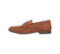 Leather loafers Bugatti Orange 46