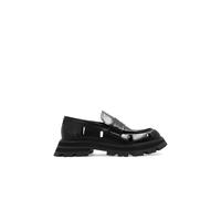 Leather loafers - female - Alexander McQueen - Loafers - Black - 3 UK - Shoes 3 UK