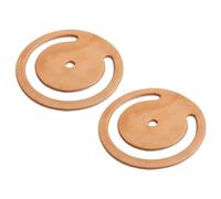 Leather Lower Valve Leather for Pitcher Spout Pump Hand Press Pump (2pcs)