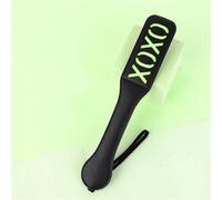 Leather Luminous Spanking Paddle BDSM Whip Accessories Beat Ass Training Hand Slapper Luminous Sex Play for Fetish Slaves Couple Lover